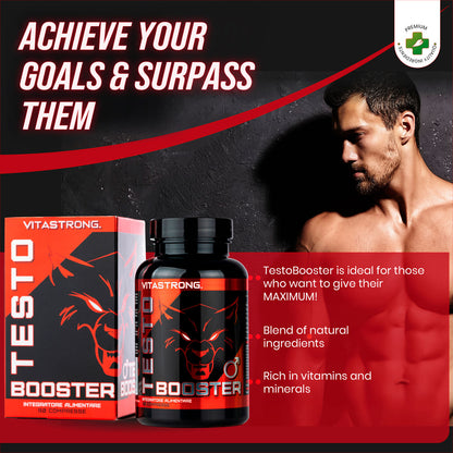 VITASTRONG TESTOBOOSTER PER ENERGIA E VIGORE