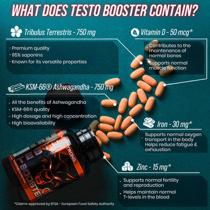 VITASTRONG TESTOBOOSTER PER ENERGIA E VIGORE