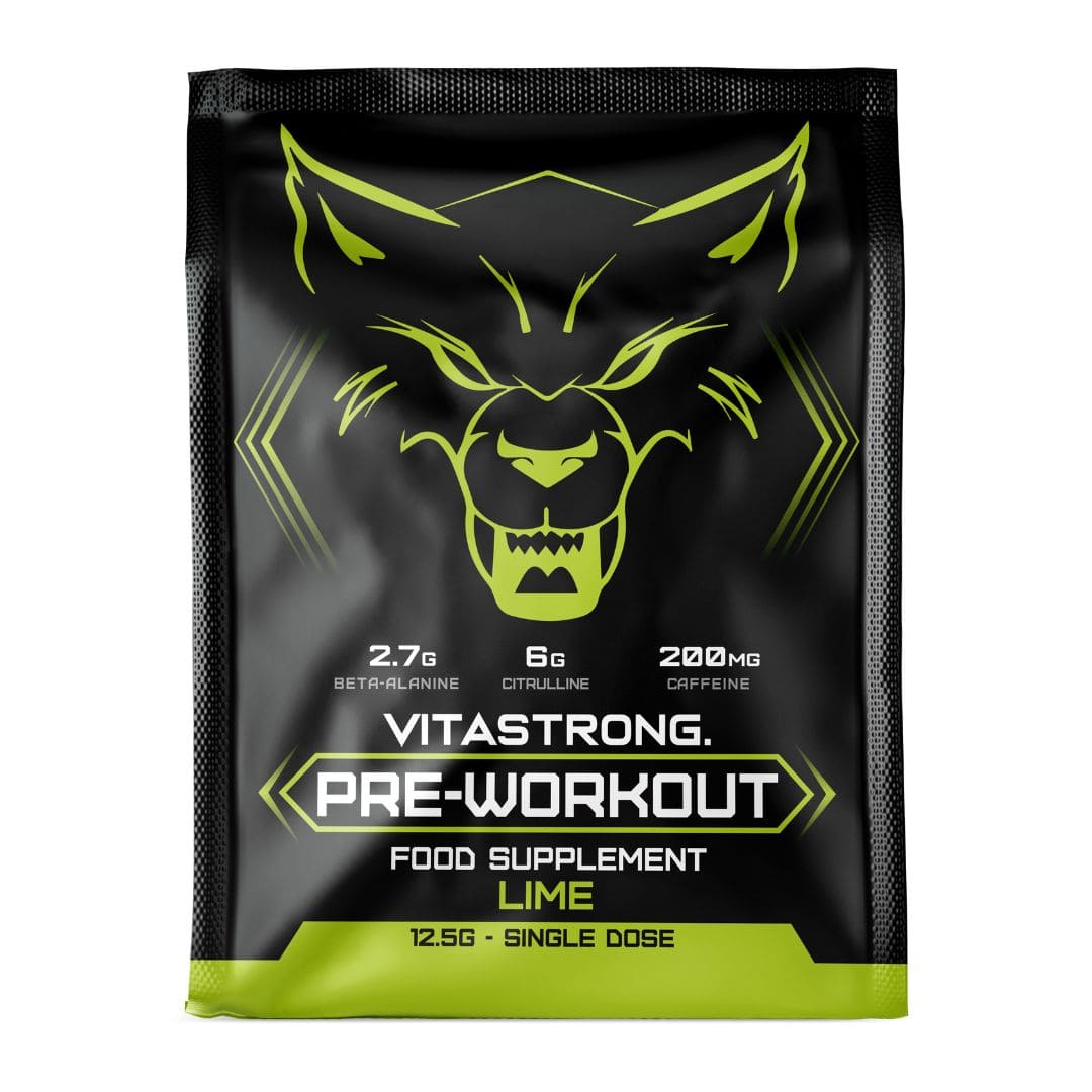 Pre-Workout Single Shot - Instant Strength, Power & Endurance- VITASTRONG