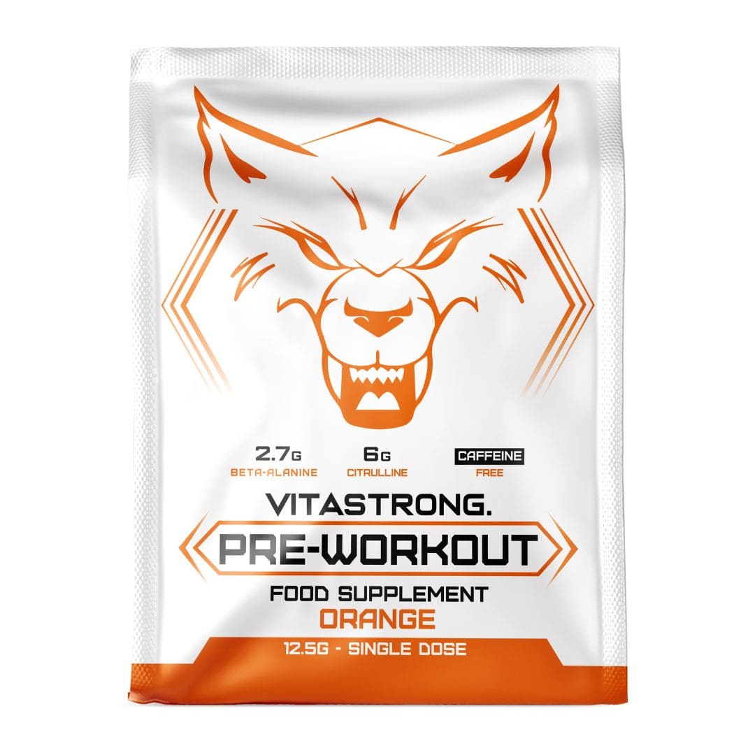 Pre-Workout Single Shot - Instant Strength, Power & Endurance- VITASTRONG
