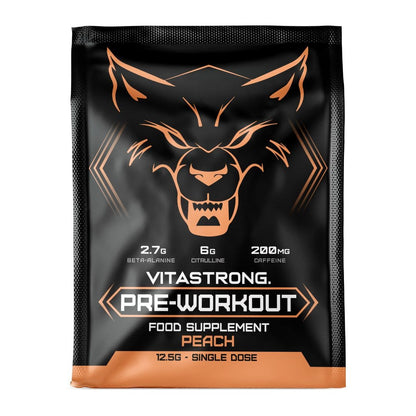 Pre-Workout Single Shot - Instant Strength, Power & Endurance- VITASTRONG