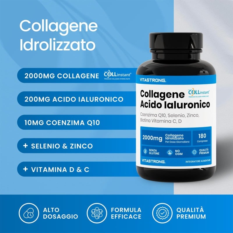 COLLAGÈNE 180 CPR 2000 MG VITASTRONG