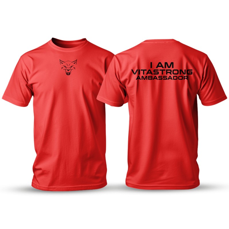 OFFICIAL AMBASSADOR RED T-SHIRT