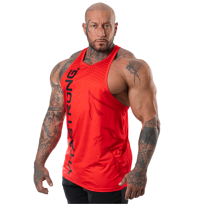 RED WOLF TANK TOP
